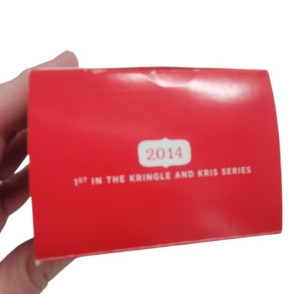 Hallmark Keepsake Kringle & Kris Christmas Tree Ornament 2014 #1 Checking List - Picture 12 of 12
